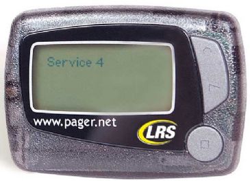 LRS RX-E467 Pager and Transmitter for the Hearing Impaired